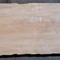 Bossé table top, approx. 2200 x 560/650/610 x 26 mm, 13552