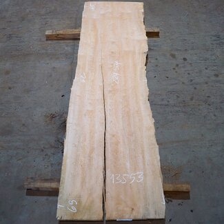 Bossé Tischplatte, ca. 2200 x 540/690/650 x 26 mm, 13553