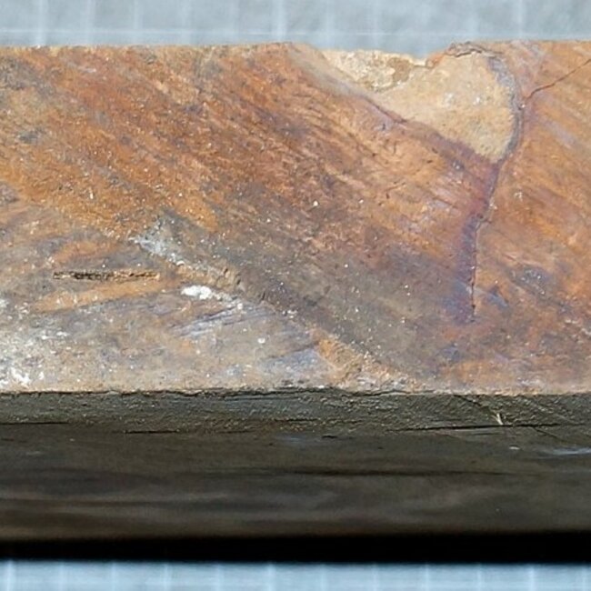 Amboyna burl, approx. 370 x 190/170 x 48 mm, 2,3 kg