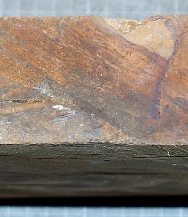 Amboyna burl, approx. 370 x 190/170 x 48 mm, 2,3 kg