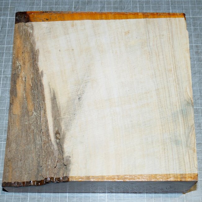 Satinwood, approx. 220 x 220 x 78mm, 4,2kg