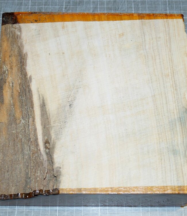 Satinwood, approx. 220 x 220 x 78mm, 4,2kg