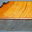 Satinwood, approx. 220 x 220 x 78mm, 4,2kg