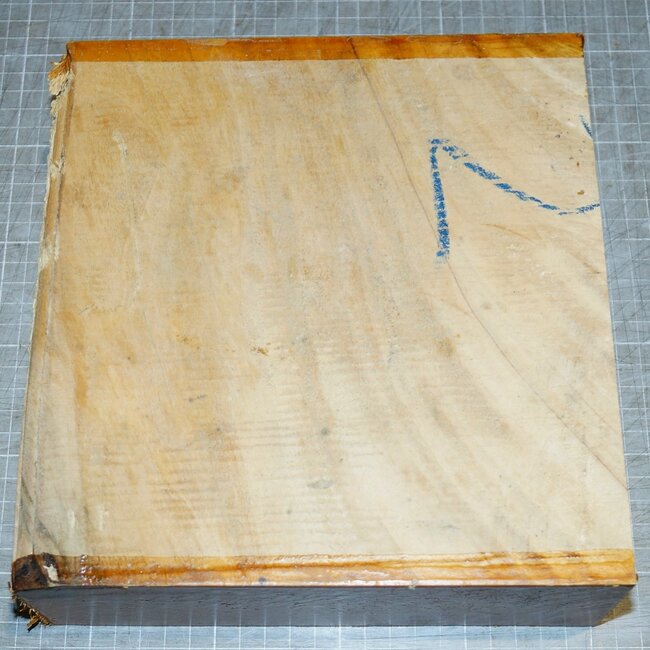 Satinwood, approx. 220 x 215 x 78mm, 3,6kg