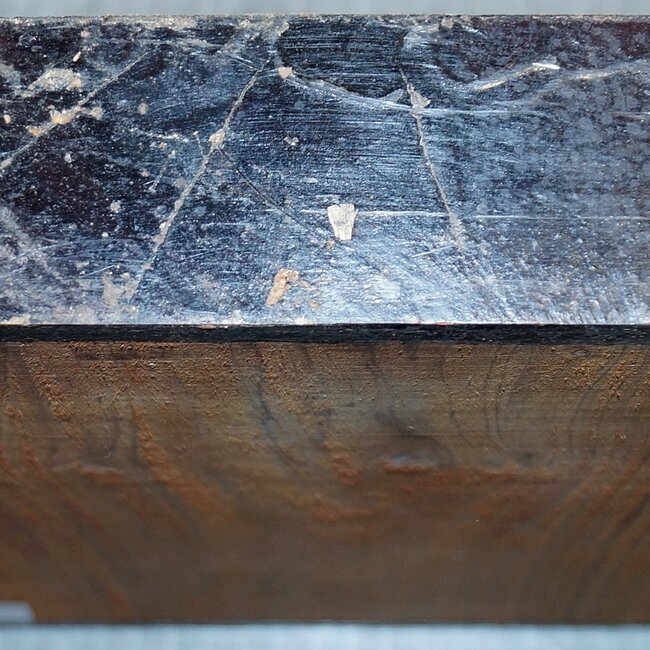 Cocobolo Palisander, ca. 250 x 250 x 51mm, 3,2kg