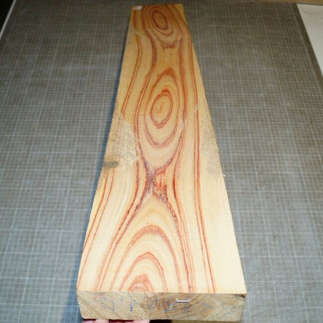 Brazilian Tulipwood, approx. 1060 x 145 x 38-42mm, 5,9kg