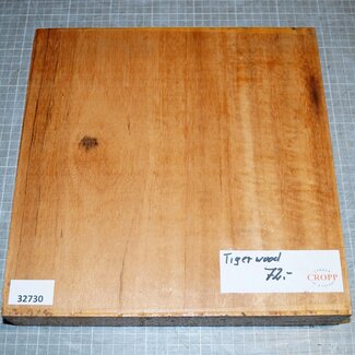 Tigerwood, approx. 300 x 295 x 52mm, 4kg