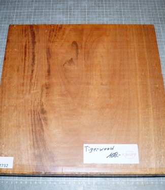 Tigerwood, ca. 350 x 345 x 52mm, 5,9kg