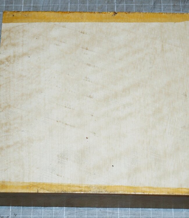 Hornbeam, Ripple, approx. 180 x 180 x 50mm, 1,3kg