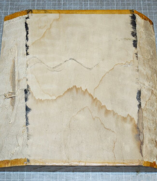 Hornbeam, Ripple, approx. 260 x 260 x 51mm, 2,6kg