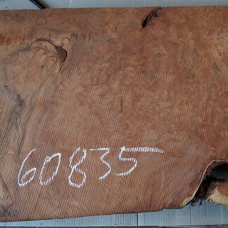 Redwood burl, approx. 850 x 520 x 60 mm, 60835
