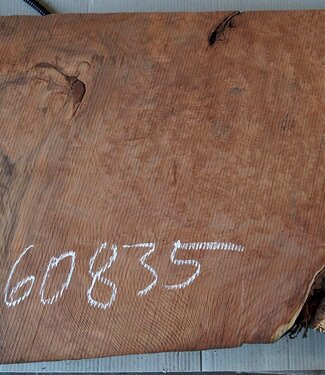 Redwood burl, approx. 850 x 520 x 60 mm, 60835