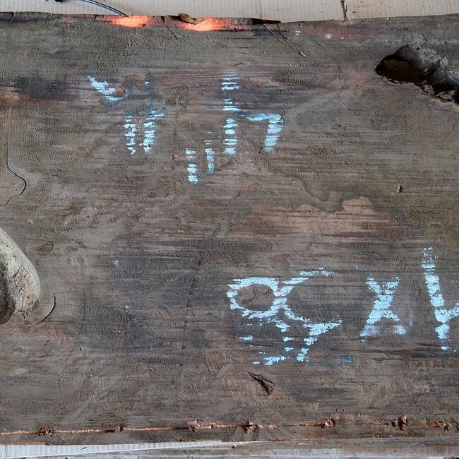 Redwood Maser, ca. 850 x 520 x 60 mm, 60835