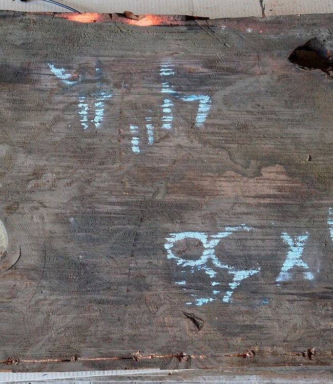 Redwood Maser, ca. 850 x 520 x 60 mm, 60835