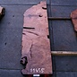 Redwood Burl tabletop, approx. 2000 x 540 x 55 mm, 11455