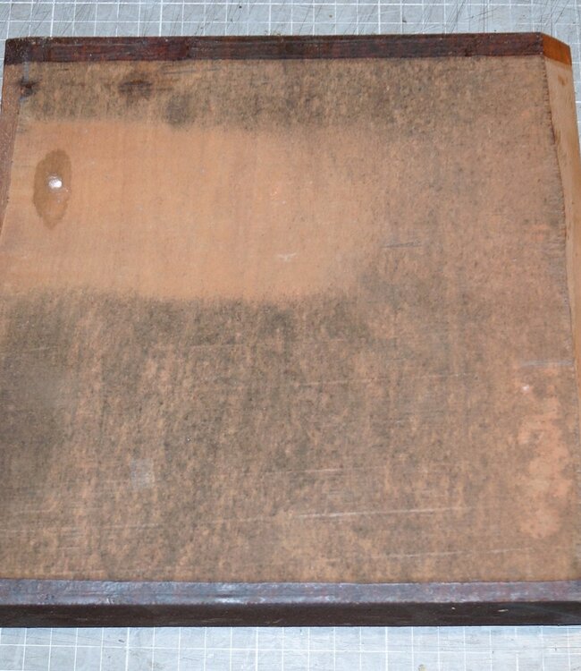 Pearwood, approx. 230 x 230 x 50 mm