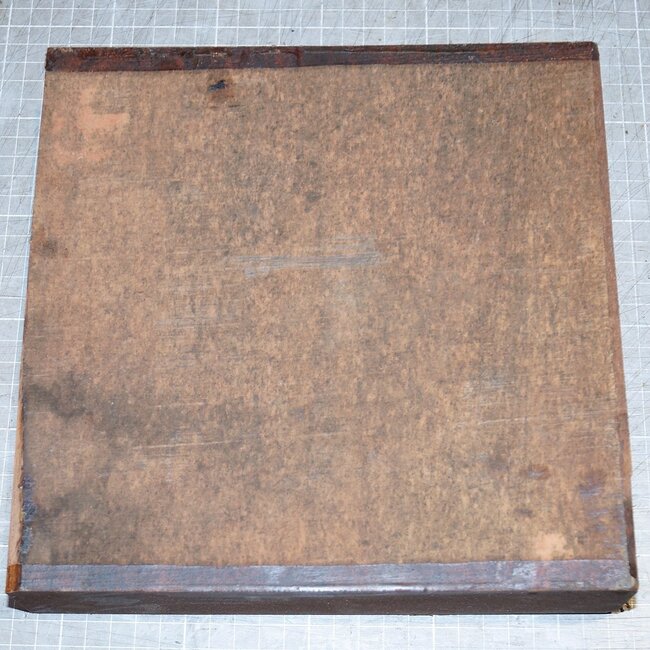 Pearwood, approx. 230 x 230 x 50 mm