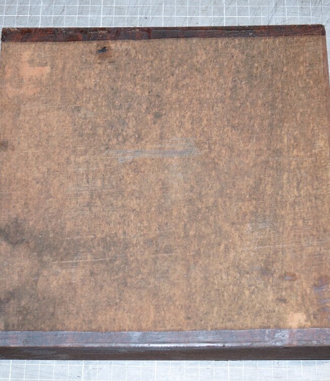 Pearwood, approx. 230 x 230 x 50 mm