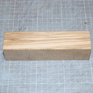 Olive knife handle, approx. 150 x 40 x 30 mm