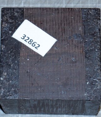 African Blackwood, approx. 100 x 95 x 63 mm, 0,9 kg