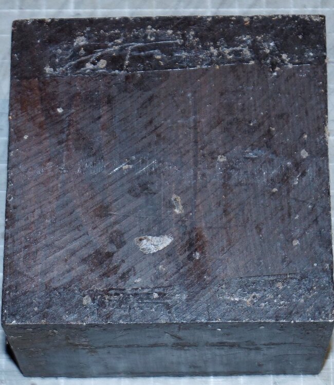 African Blackwood, approx. 100 x 95 x 65 mm, 0,9 kg