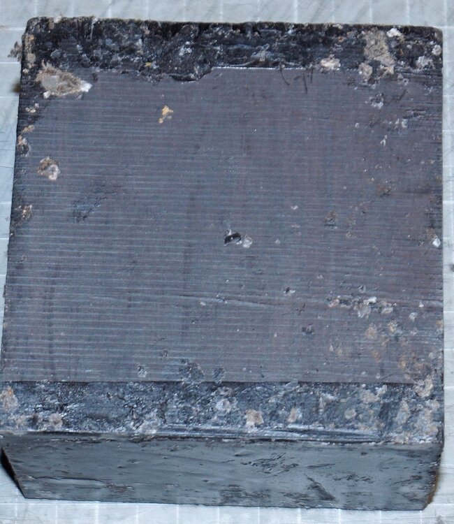 Grenadill, ca. 100 x 95 x 62 mm, 0,9 kg