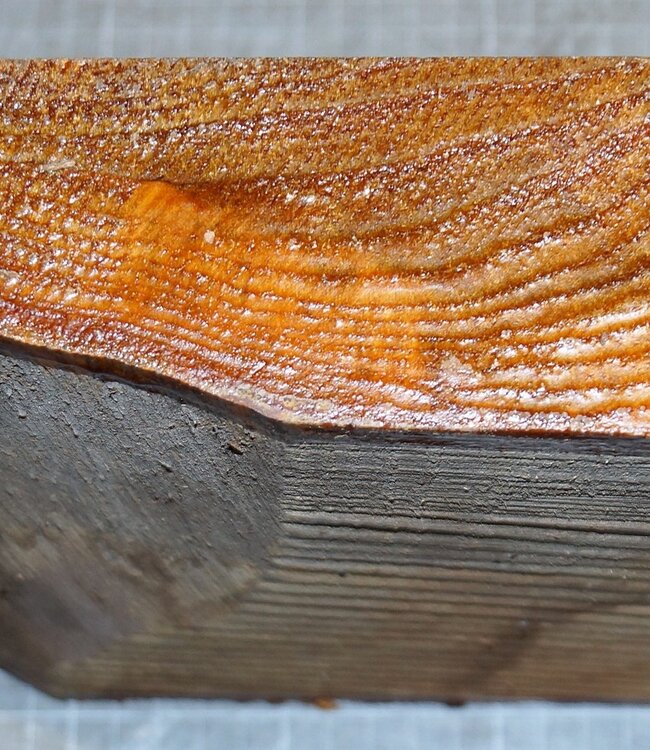 Dutch elm, approx. 200 x 200 x 63 mm, 1,6 kg