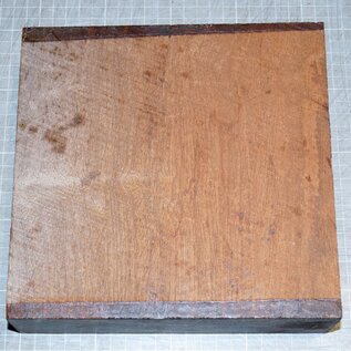 Sapeli Mahogany pommelé, approx. 200 x 200 x 53 mm, 1,6 kg