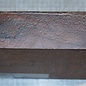 Sapeli Mahogany pommelé, approx. 200 x 200 x 53 mm, 1,6 kg