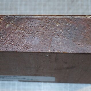 Sapeli Mahogany pommelé, approx. 190 x 190 x 51 mm, 1,4 kg