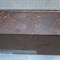Sapeli Mahogany pommelé, approx. 190 x 190 x 51 mm, 1,4 kg