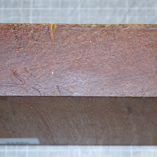 Sapeli Mahagoni, pommelé, ca. 160 x 160 x 55 mm, 1 kg