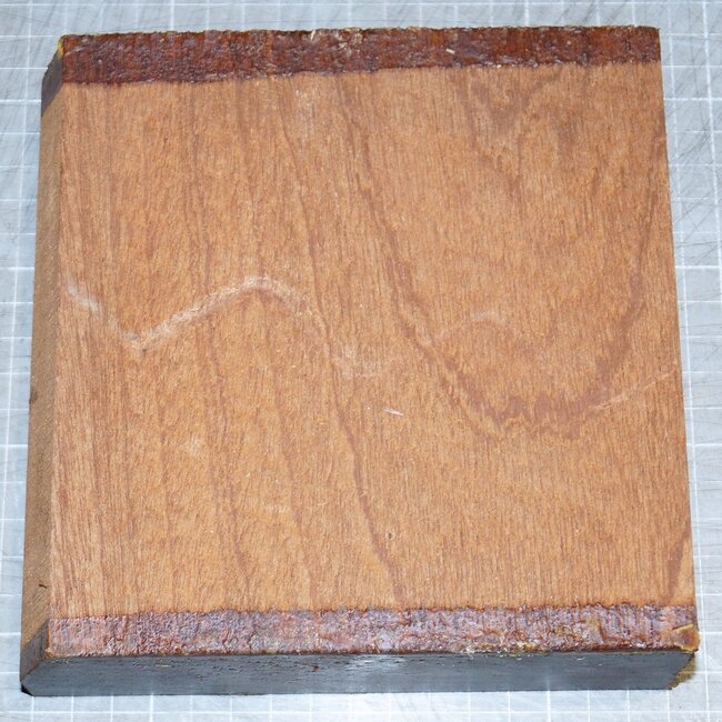 Sapeli Mahagoni, ca. 160 x 160 x 51 mm, 1,0 kg