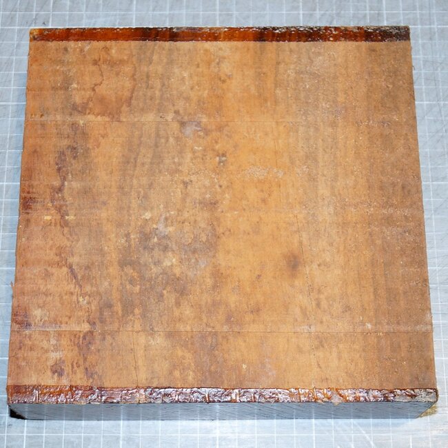 Tigerwood, approx. 200 x 200 x 50 mm, 2 kg