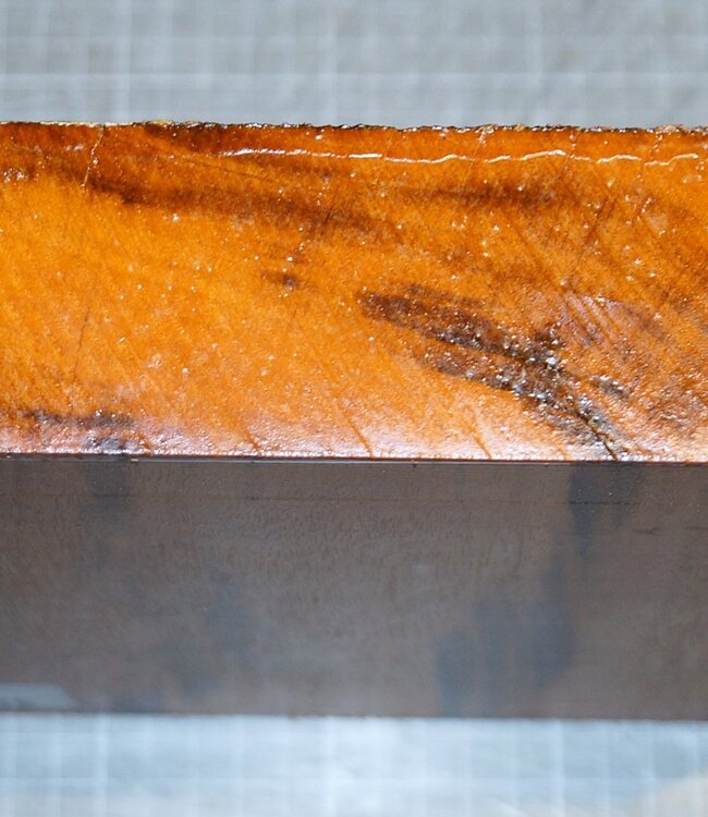 Tigerwood, ca. 200 x 200 x 50 mm, 2 kg