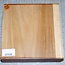 Teak (Plantation), approx. 190 x 185 x 52 mm, 1,2 kg