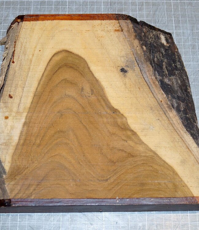 Teak (Plantage), ca. 240 x 240 x 50 mm, 2,0 kg