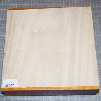 Satinwood, approx. 250 x 250 x 65 mm, 3,9 kg