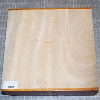 Satinwood, approx. 250 x 250 x 65 mm, 3,7 kg