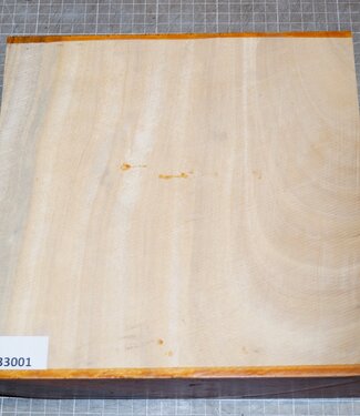 Satinwood, approx. 250 x 250 x 65 mm, 3,7 kg