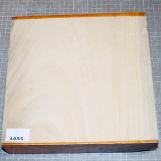 Satin, Zitronenholz, ca. 250 x 245 x 65 mm, 3,7 kg