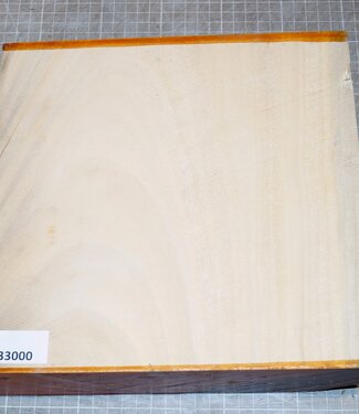 Satin, Zitronenholz, ca. 250 x 245 x 65 mm, 3,7 kg