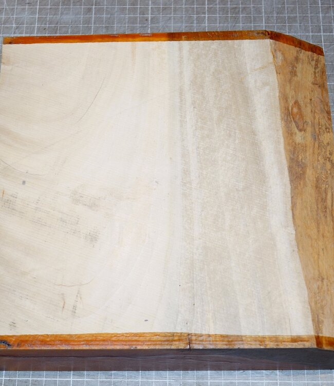 Satinwood, approx. 250 x 245 x 65 mm, 3,7 kg