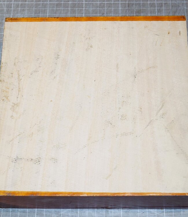 Satinwood, approx. 220 x 220 x 63 mm, 2,9 kg