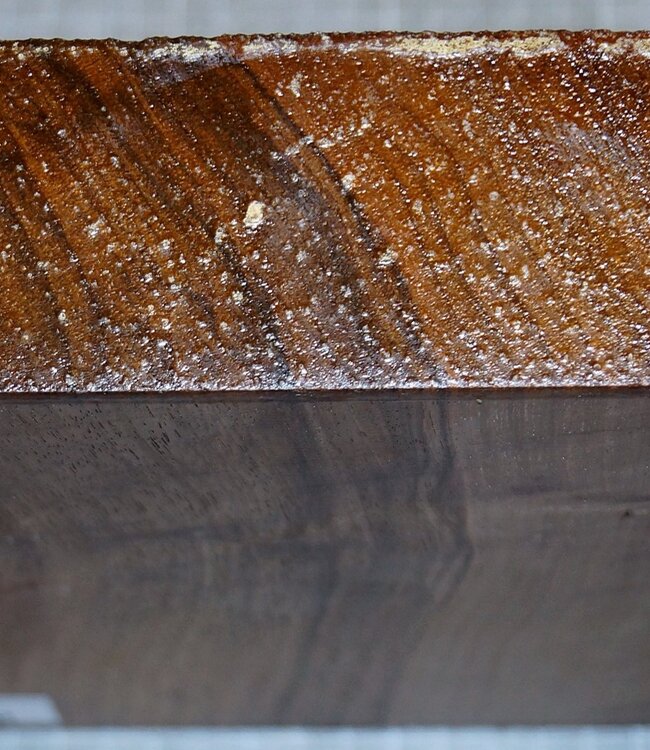 Europ. Walnut fiddleback, approx. 200 x 200 x 51 mm, 1,4 kg