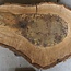 Walnut slab, approx. 770 x 500 x 52 mm, 12943