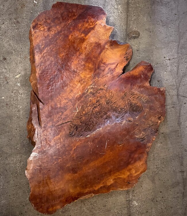 Kampfer Tischplatte, ca. 800 x 550 x 40/45 mm, 12 kg, 11493