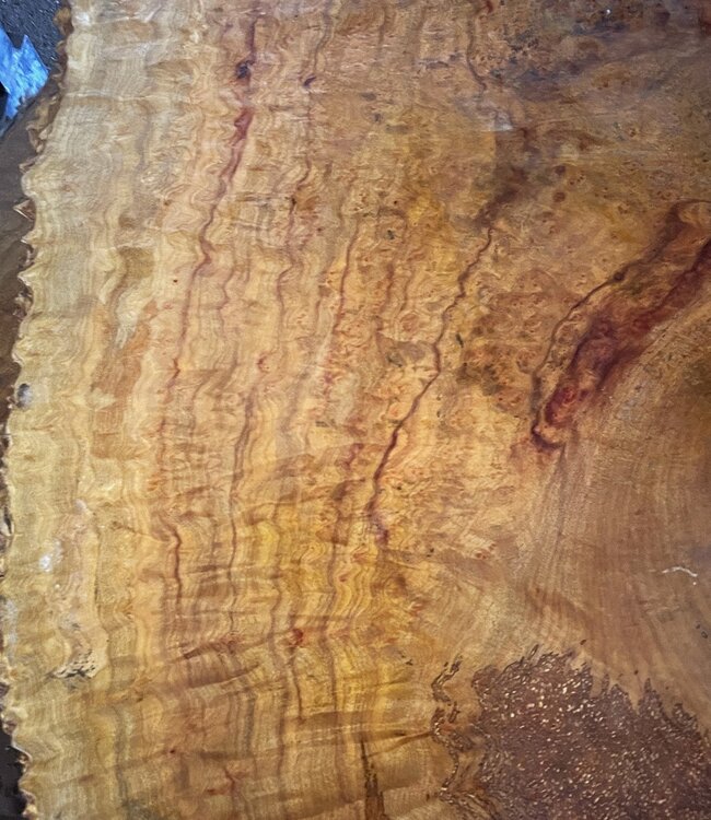 Kampfer Tischplatte, ca. 1120 x 1020 x 52 mm, 46 kg, 11579