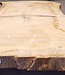 Oak table top, approx. 3150 x 900 x 80 mm, 13621