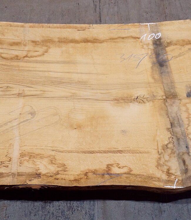 Eiche Tischplatte, ca. 3150 x 900 x 80 mm, 13621